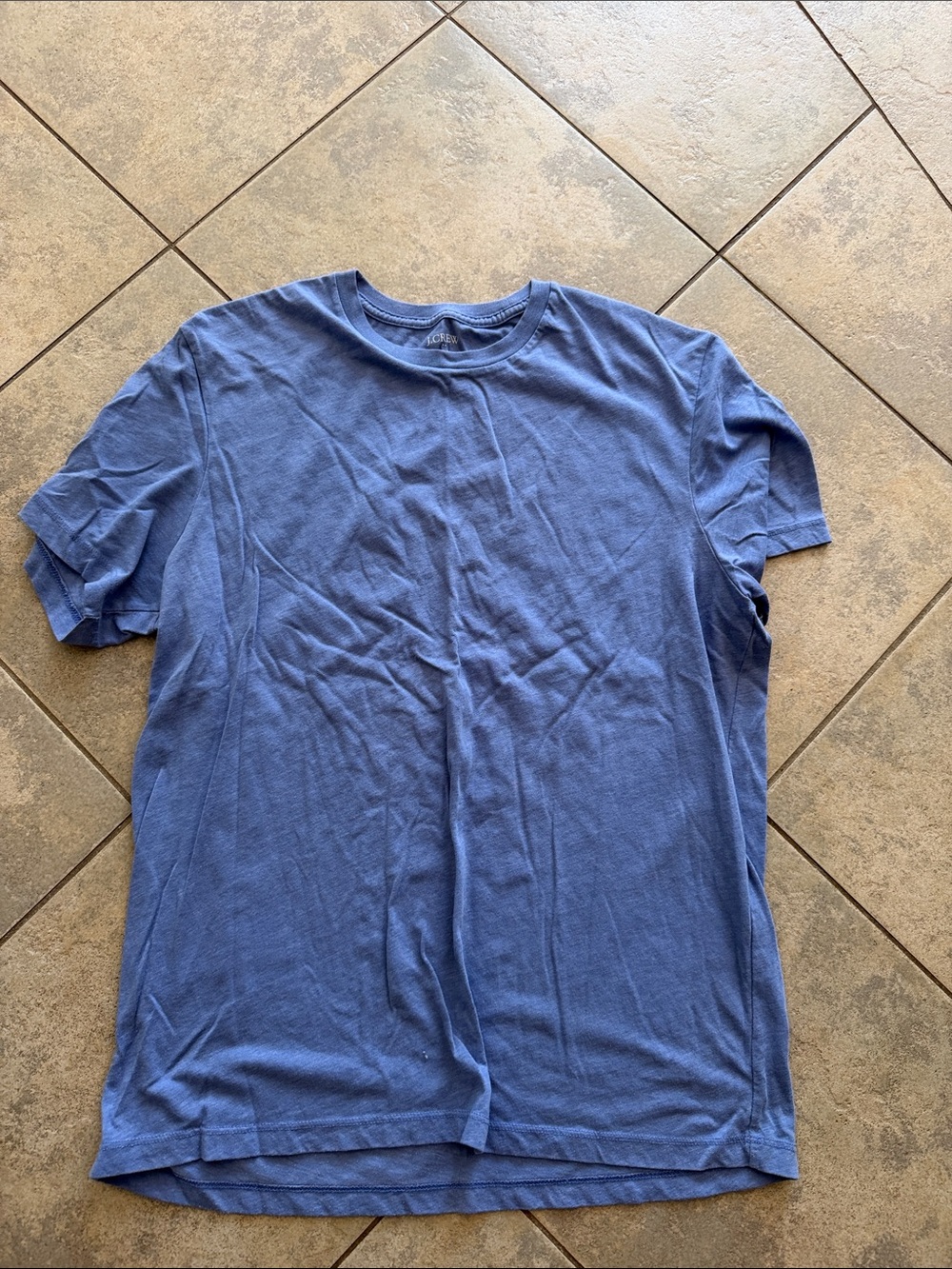 JCrew Classic Crewneck T-Shirt in washed Blue